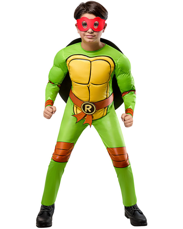 Teenage Mutant Ninja Turtles Muscle Chest Boys Costume