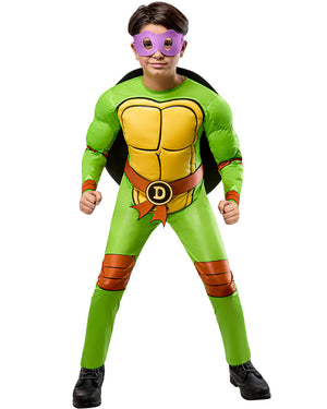 Teenage Mutant Ninja Turtles Muscle Chest Boys Costume
