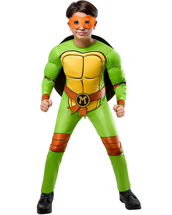 Teenage Mutant Ninja Turtles Muscle Chest Boys Costume