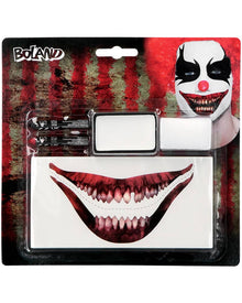 Terrible Clown Face Paint Set For Halloween