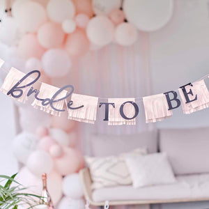 Future Mrs Bride To Be Hen Party Bunting with Tassel Garland