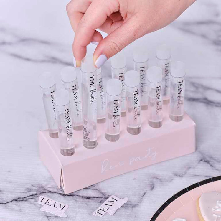 Future Mrs Team Bride Hen Party Shots with Tray