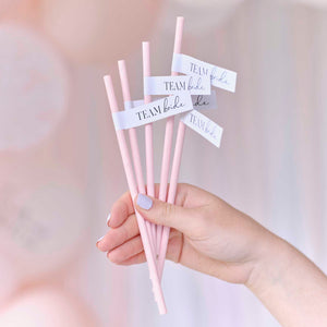 Future Mrs Team Bride Hen Party Paper Straws