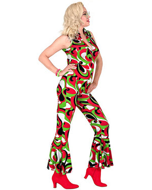 The 70s Groovy Waves Womens Costume