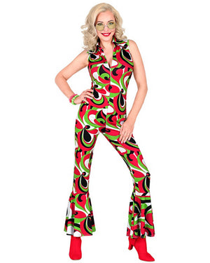 The 70s Groovy Waves Womens Costume