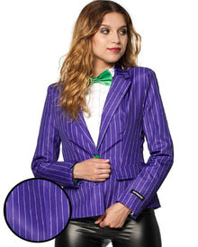 The Joker Womens Halloween Suitmeister  Jacket
