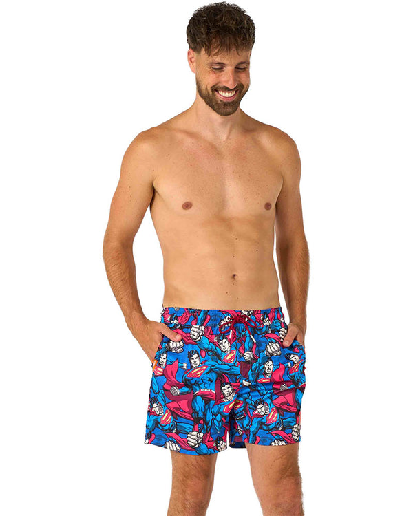 The Man of Steel Opposuit Mens Swim Shorts