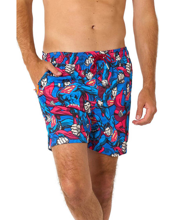 The Man of Steel Opposuit Mens Swim Shorts