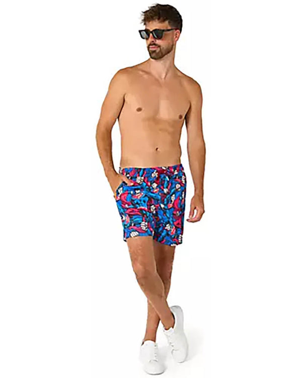 The Man of Steel Opposuit Mens Swim Shorts