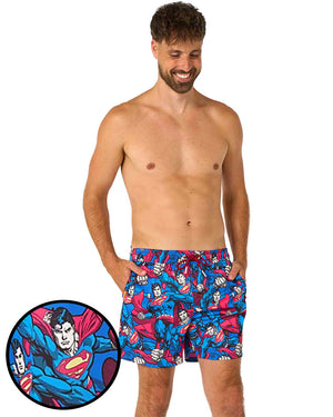The Man of Steel Opposuit Mens Swim Shorts