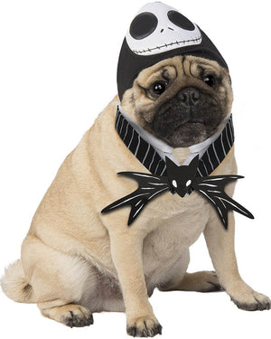 The Nightmare Before Christmas Jack Skellington Pet Hat and Collar Set