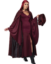 The Red Witch Medieval Womens Halloween Costume