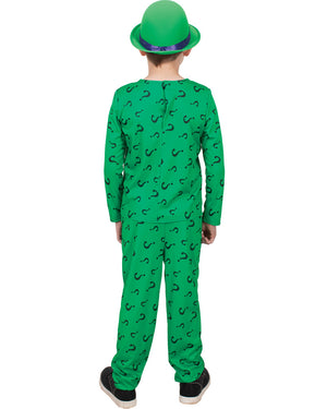 The Riddler Deluxe Boys Costume
