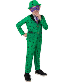 The Riddler Deluxe Boys Costume