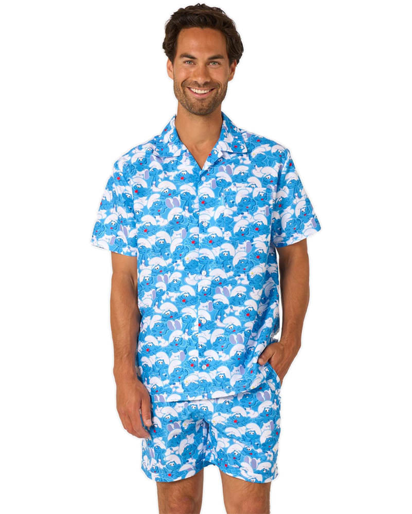 The Smurfs Opposuit Mens Swim Suit
