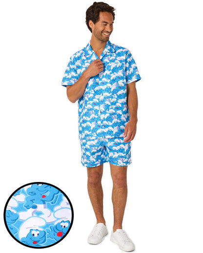 The Smurfs Opposuit Mens Swim Suit