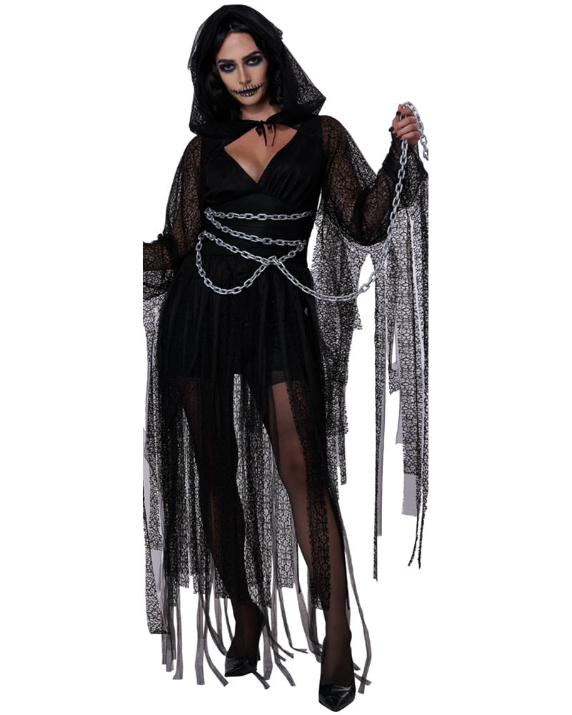 The Veiled Grim Reaper Womens Costume