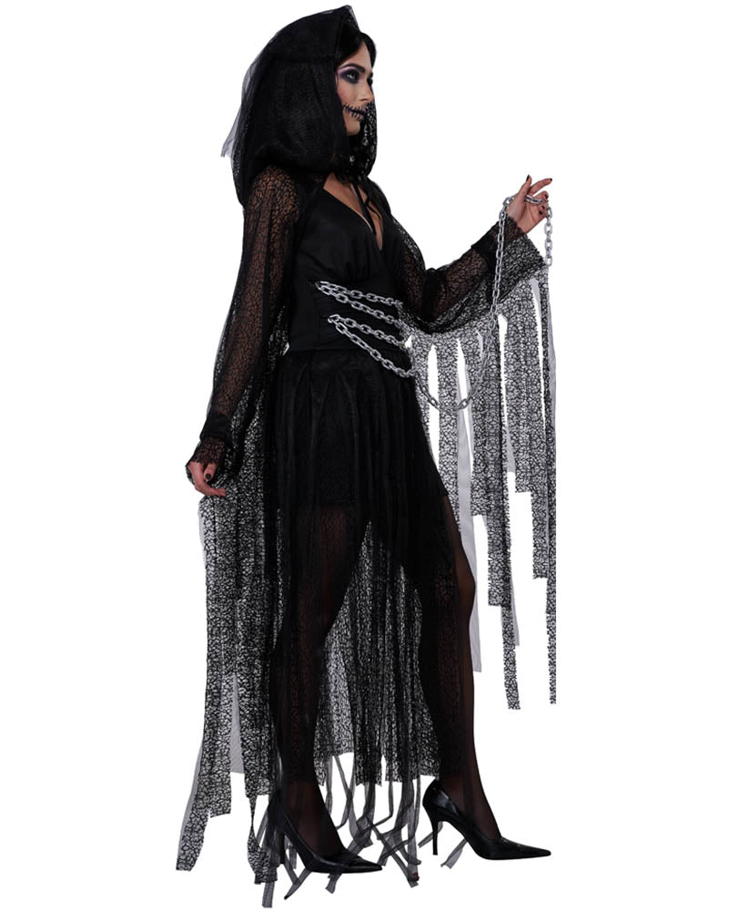 The Veiled Grim Reaper Womens Costume