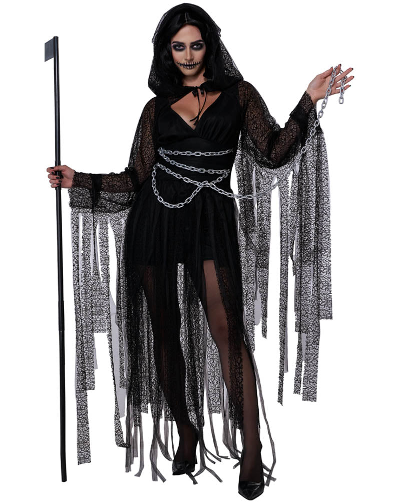 The Veiled Grim Reaper Womens Costume