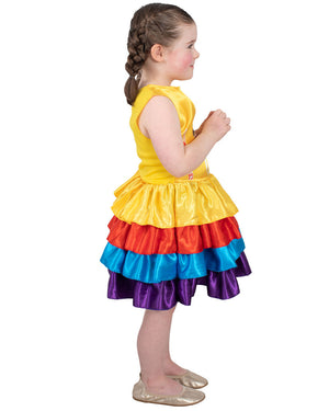The Wiggles Ballerina Multi-Coloured Girls Costume