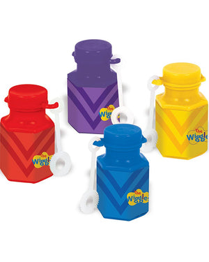 The Wiggles Party Mini Bubbles Favours Pack of 8