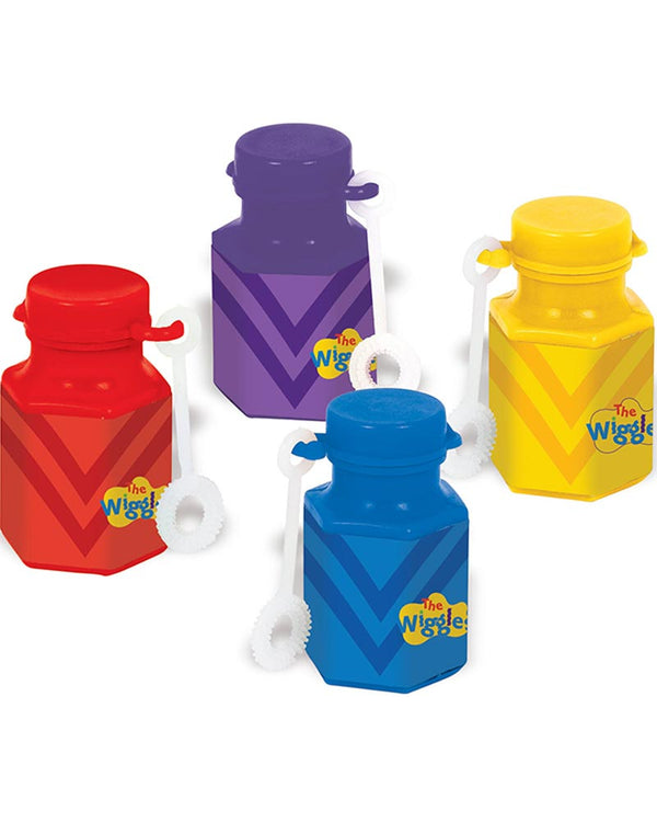 The Wiggles Party Mini Bubbles Favours Pack of 8