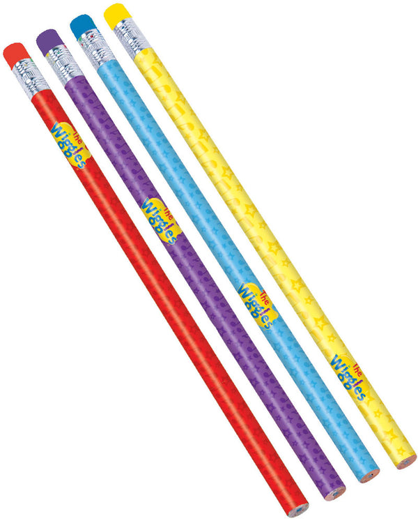 The Wiggles Party Pencil Favours Pack of 8