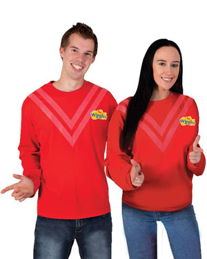 The Wiggles Simon Adult Costume Top