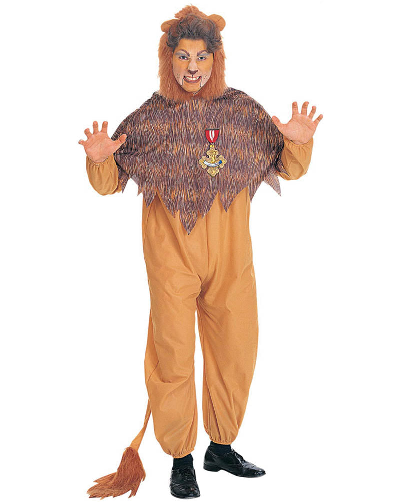 The Wizard of Oz Cowardly Lion Adult Costume