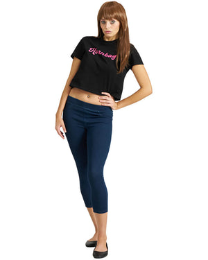 The Hornbag and Shazza Deluxe Wig Iron On and Netball Bib Kit