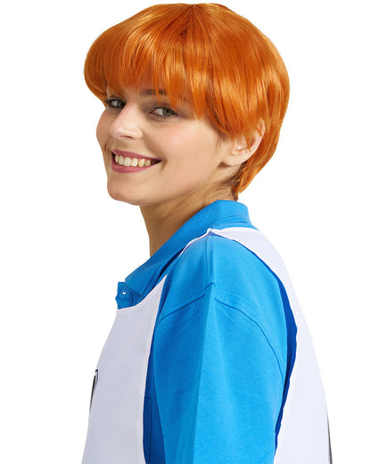 Shazza Deluxe Wig and Netball Bib Set