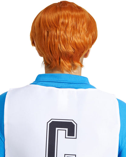 The Hornbag and Shazza Deluxe Wig Iron On and Netball Bib Kit