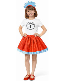 Thing 1 and 2 Skirt and Accessories Set