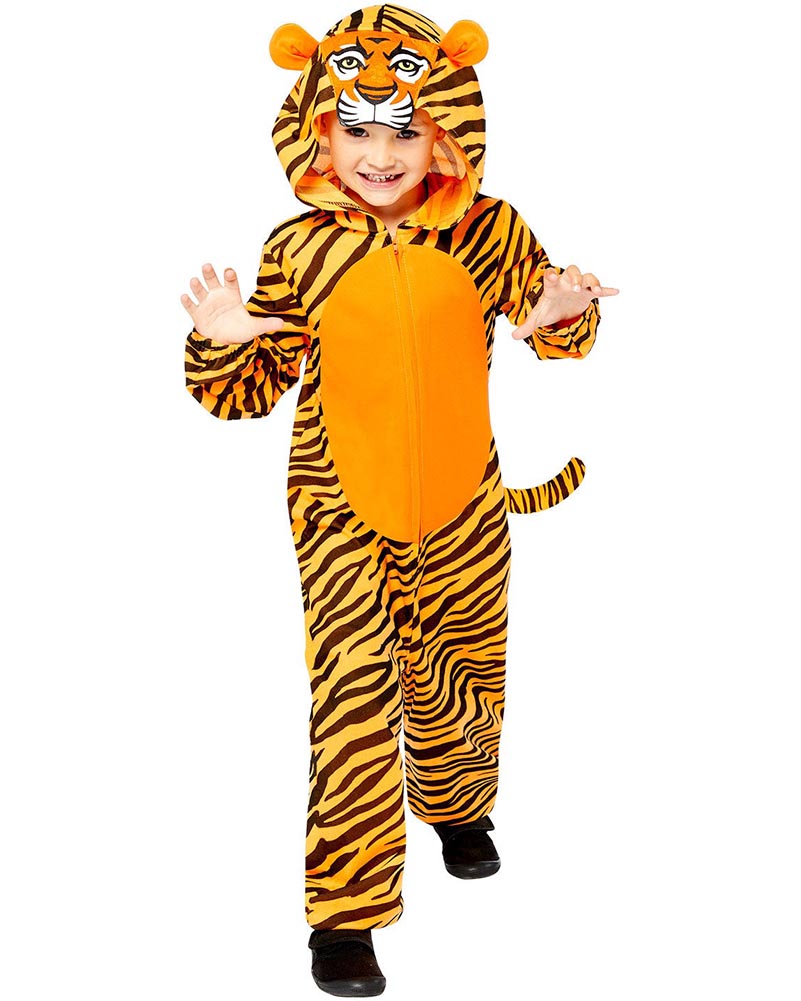 Tiger Onesie Kids Book Week Costume