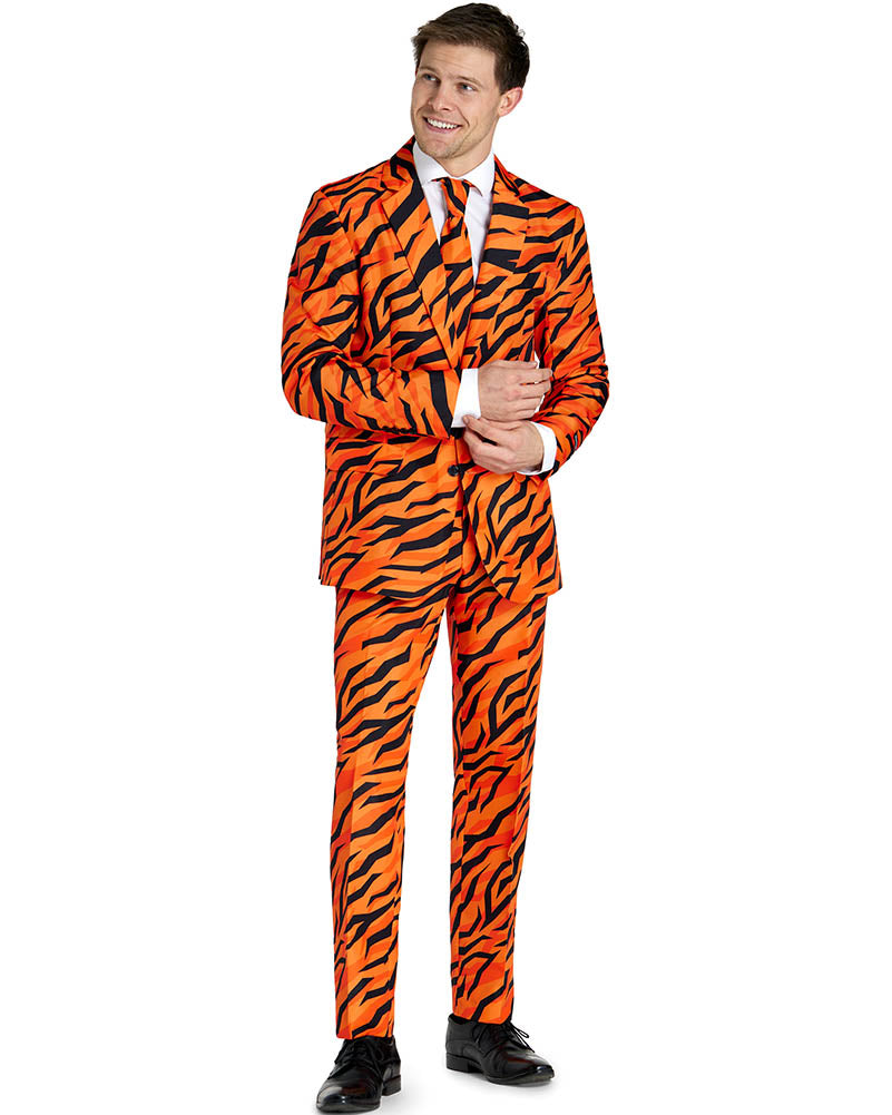Tiger Orange Mens Suitmeister