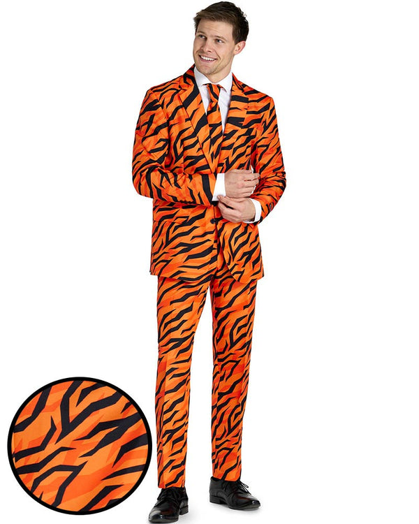 Tiger Orange Mens Suitmeister