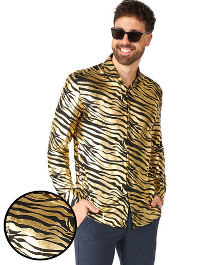 Tiger Shiner Opposuit Mens Shirt