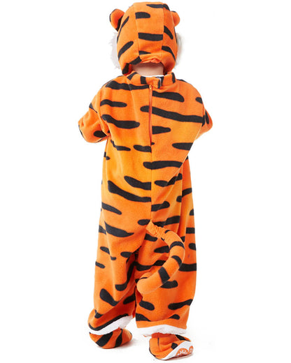 Tiger Toddler Costume with Plush Zebra