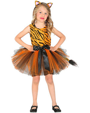 Tiger Tutu Girls Costume