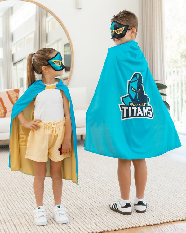 NRL Titans Supporter Kids Cape