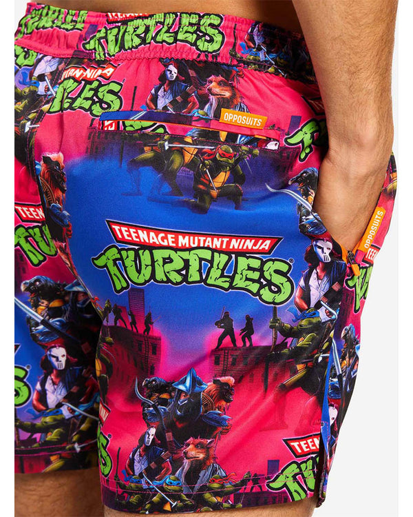 TMNT Dude Opposuit Mens Swim Shorts