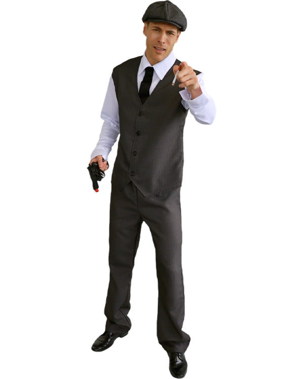 20s Tommy English Gangster Mens Costume