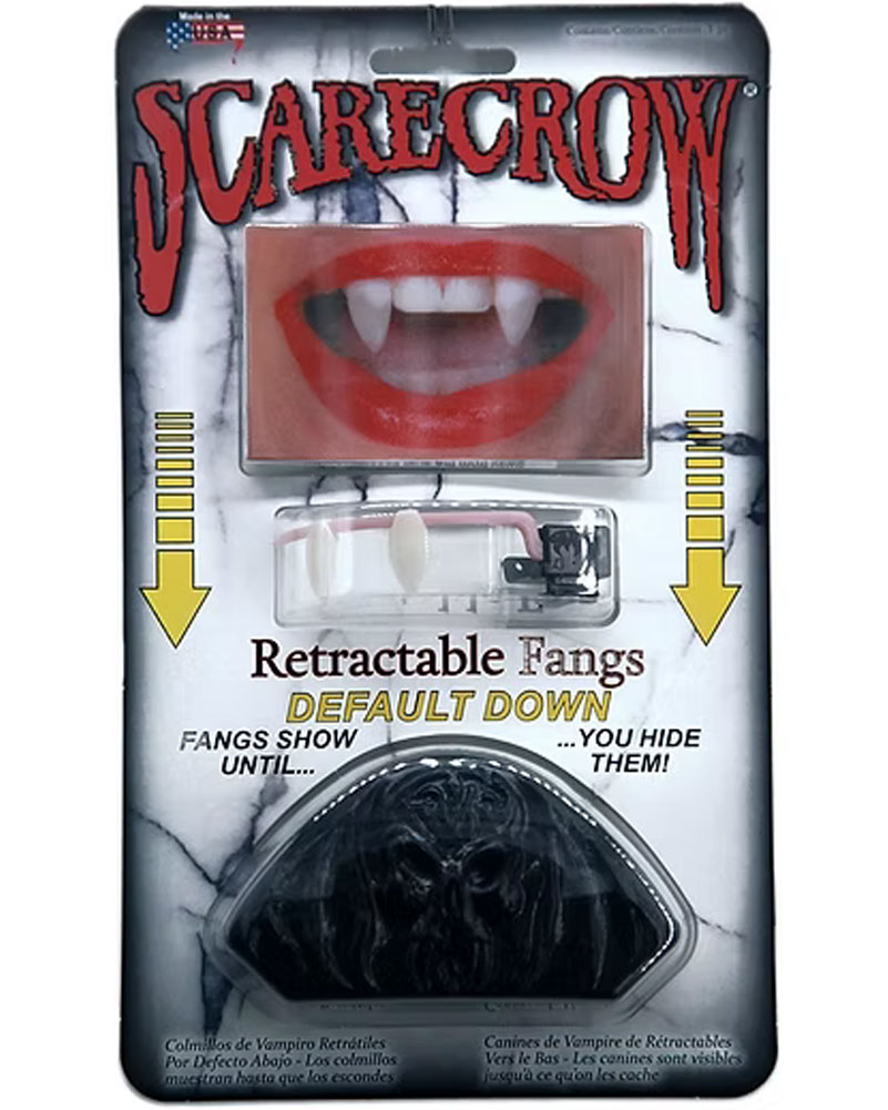 Default Down Retractable Vampire Fangs