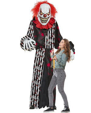 Towering Terror Clown Adult Costume or Hanging Prop