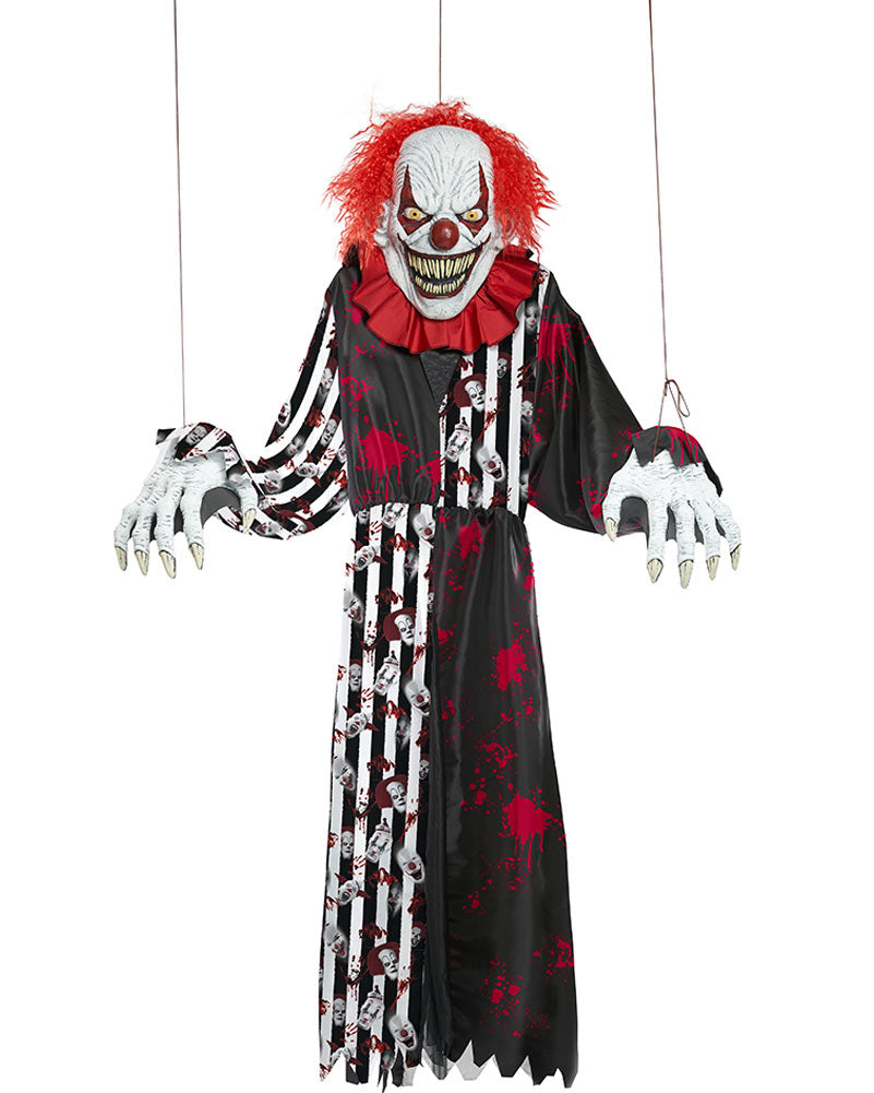 Towering Terror Clown Adult Costume or Hanging Prop