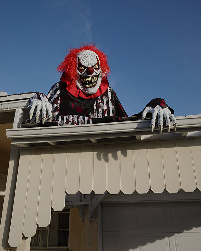 Towering Terror Clown Adult Costume or Hanging Prop