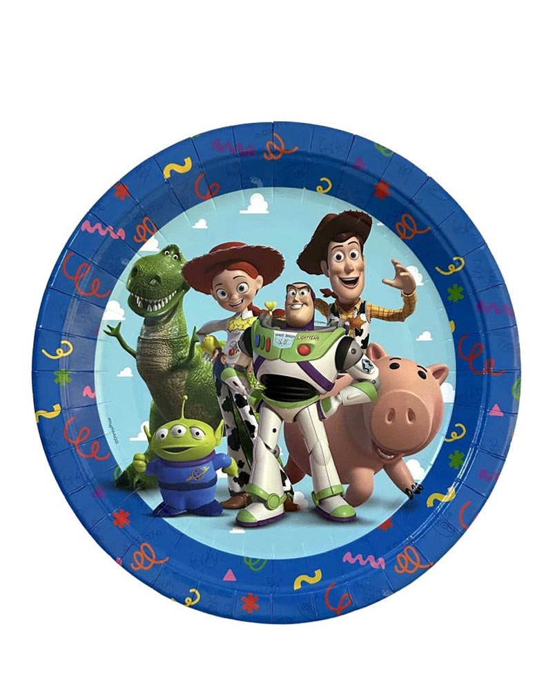Toy Story 23cm Paper Plates Pack of 8