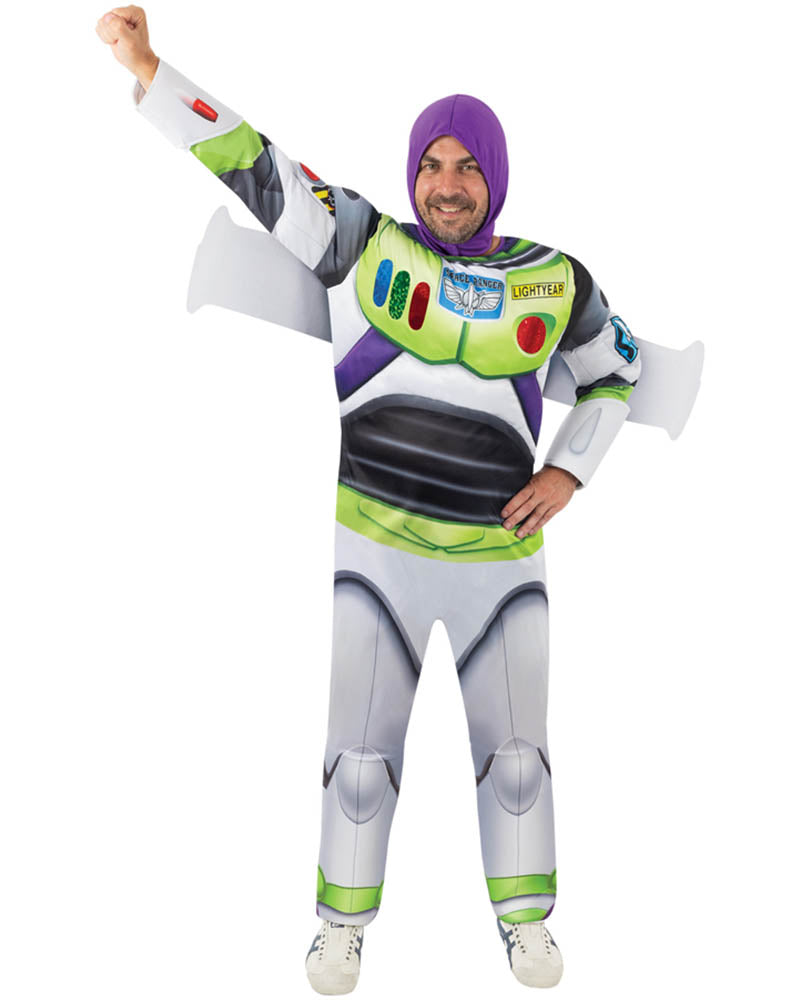 Toy Story Buzz Lightyear Deluxe Mens Costume