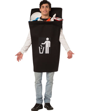 Trash Can Adult Costume