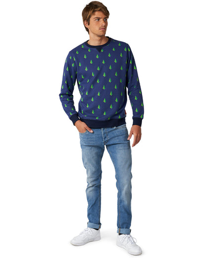TreeDee Opposuit Mens Sweater